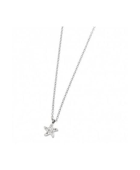 Necklace Marlù Woman Time to in Steel Cristallo 18CN044 - 18CN044